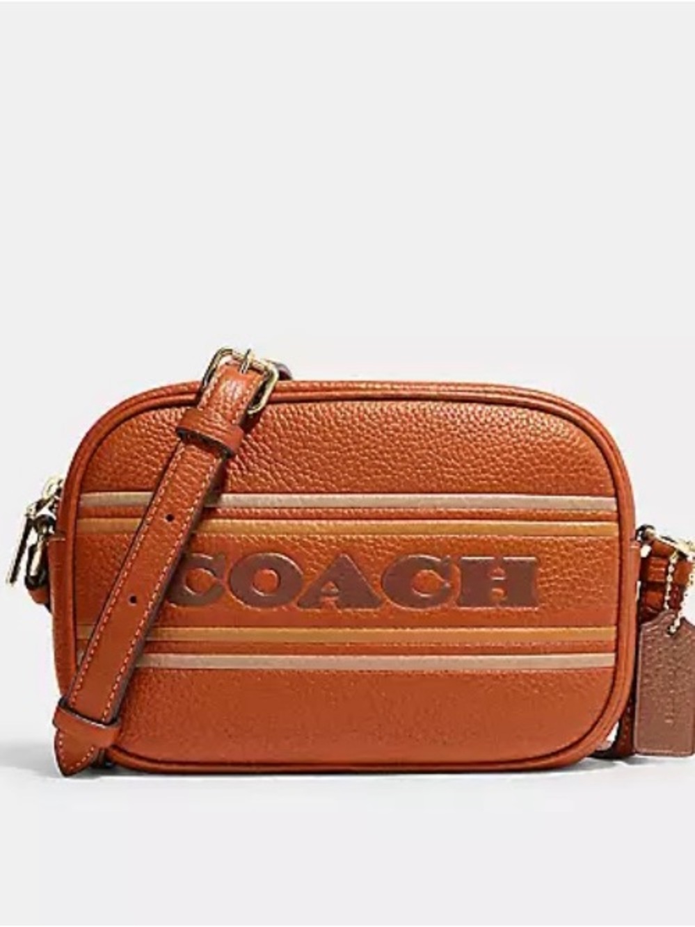 Coach Mini Jamie Camera Bag with Coach Stripe